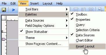 Reset Layout
