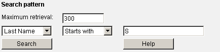 Search Pattern